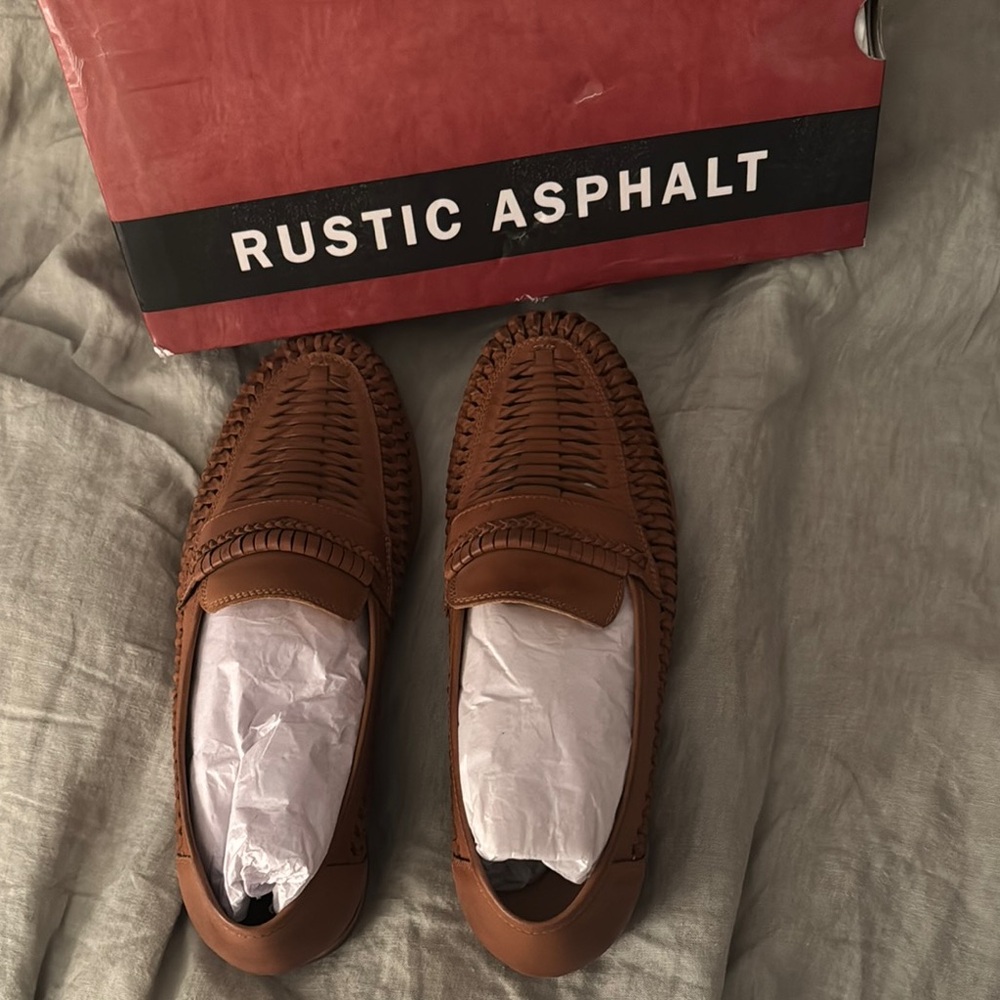 Men's Brown Loafers size 11.5 brand new